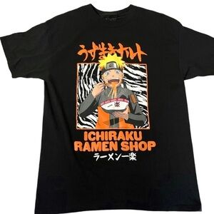 Naruto Icharuka Ramen Shop Manga T-Shirt Sz 2XL